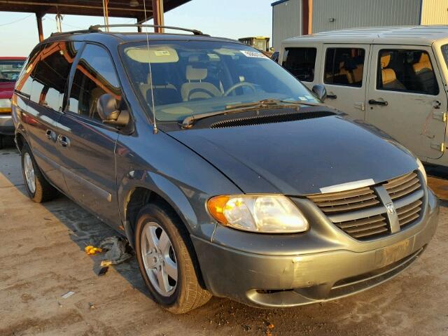 1D4GP45R26B631941 - 2006 DODGE CARAVAN SX GRAY photo 1