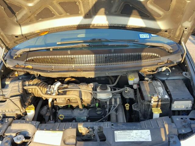 1D4GP45R26B631941 - 2006 DODGE CARAVAN SX GRAY photo 7