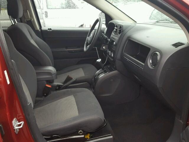 1C4NJCBA7CD526875 - 2012 JEEP COMPASS SP MAROON photo 5