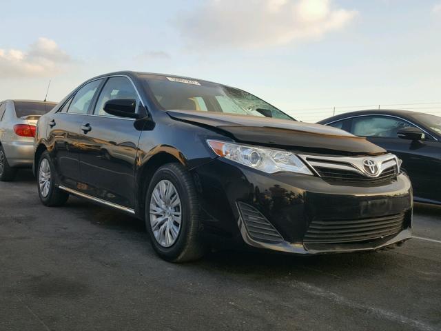 4T4BF1FK2ER404666 - 2014 TOYOTA CAMRY L BLACK photo 1