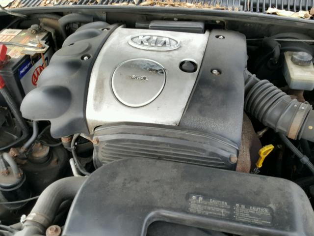 KNDJA723815050778 - 2001 KIA SPORTAGE GRAY photo 7