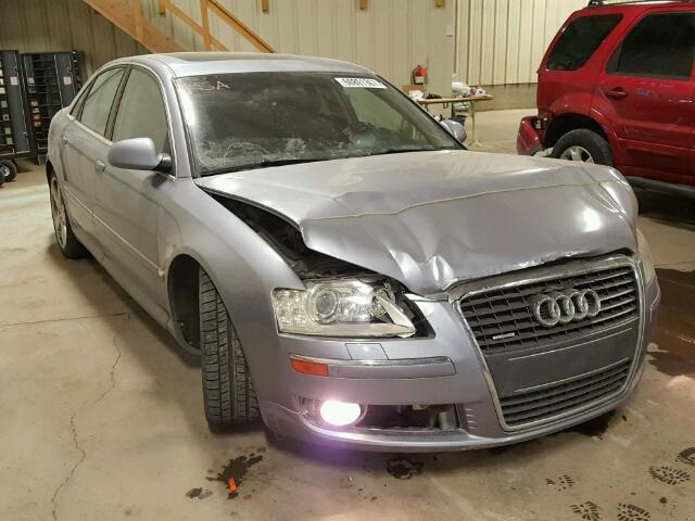 WAULL44EX6N016264 - 2006 AUDI A8 4.2 QUA SILVER photo 1