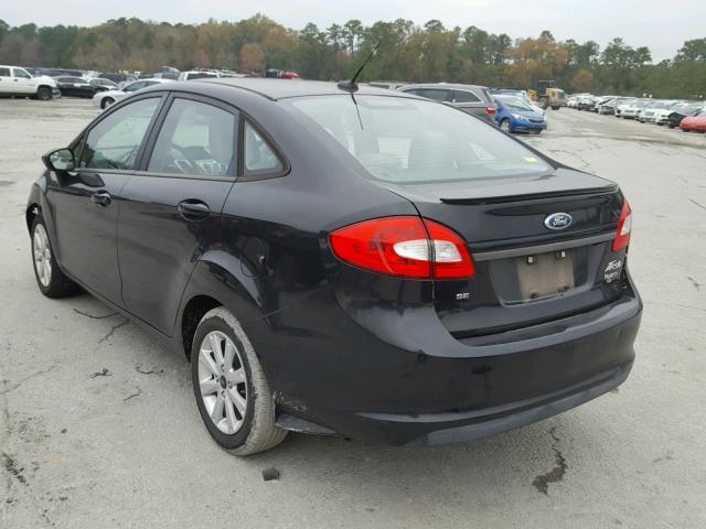 3FADP4BJ3BM141922 - 2011 FORD FIESTA SE BLACK photo 3