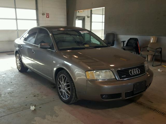 WAULD64B02N084906 - 2002 AUDI A6 2.7T QU GRAY photo 1