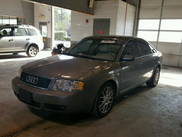 WAULD64B02N084906 - 2002 AUDI A6 2.7T QU GRAY photo 2