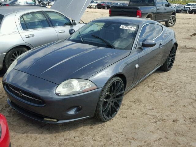 SAJWA43B575B10538 - 2007 JAGUAR XK GRAY photo 2