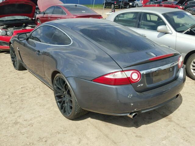 SAJWA43B575B10538 - 2007 JAGUAR XK GRAY photo 3