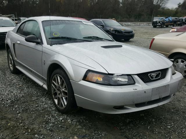 1FAFP40411F112701 - 2001 FORD MUSTANG SILVER photo 1