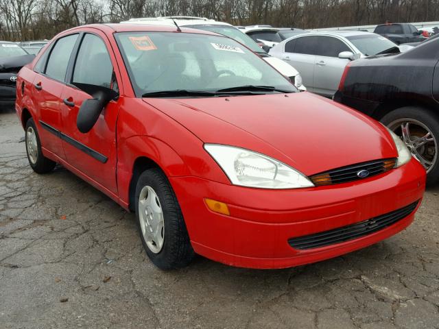 1FAFP33P61W242635 - 2001 FORD FOCUS LX RED photo 1