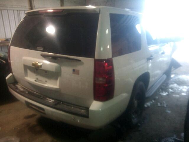 1GNLC2E05BR347273 - 2011 CHEVROLET TAHOE POLI WHITE photo 4