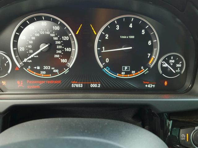 5UXKR0C55F0P10900 - 2015 BMW X5 XDRIVE3 GRAY photo 8