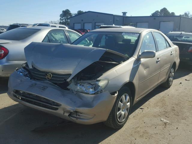 4T1BE32K14U872028 - 2004 TOYOTA CAMRY LE BEIGE photo 2