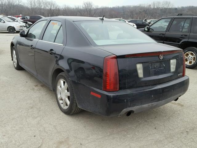 1G6DW677260182740 - 2006 CADILLAC STS BLACK photo 3