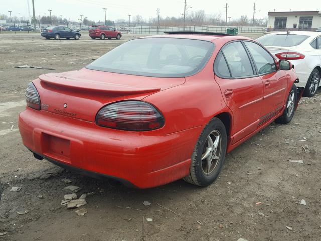 1G2WP52K73F170489 - 2003 PONTIAC GRAND PRIX RED photo 4