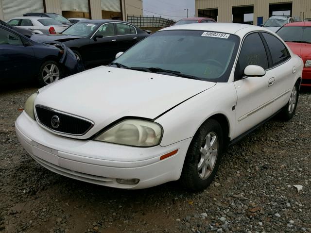 1MEFM55S72A628364 - 2002 MERCURY SABLE LS P WHITE photo 2