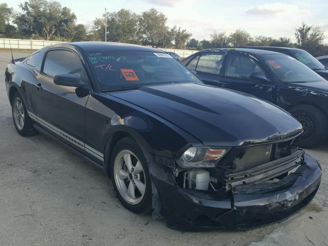 1ZVBP8AN0A5144789 - 2010 FORD MUSTANG BLACK photo 1