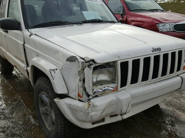 1J4FJ68S8WL266139 - 1998 JEEP CHEROKEE S WHITE photo 9