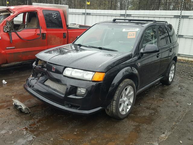 5GZCZ63414S865279 - 2004 SATURN VUE BLACK photo 2