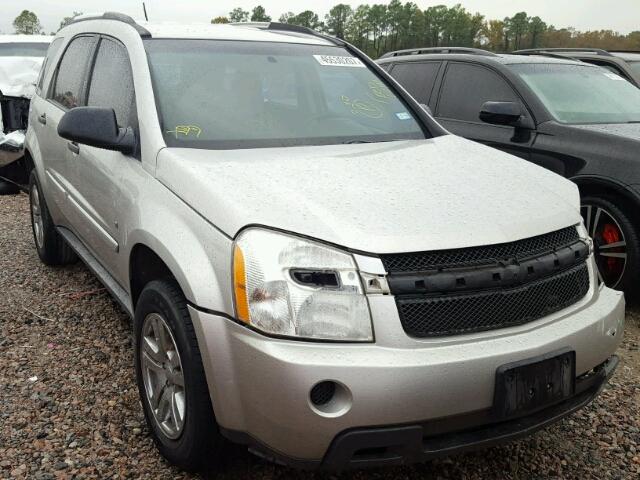 2CNDL23F686280624 - 2008 CHEVROLET EQUINOX LS SILVER photo 1