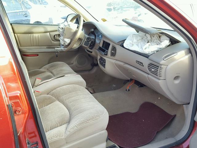 2G4WS52M2W1446421 - 1998 BUICK CENTURY CU RED photo 5