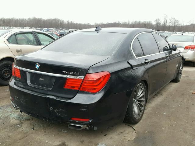 WBAKB4C52CC576397 - 2012 BMW 740 LI BLACK photo 4