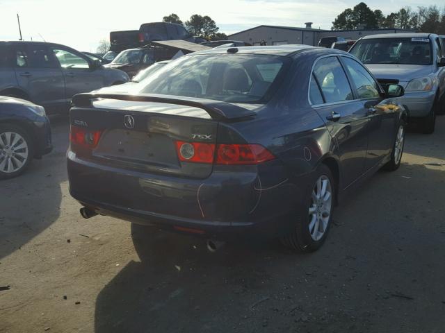 JH4CL96828C014478 - 2008 ACURA TSX GRAY photo 4