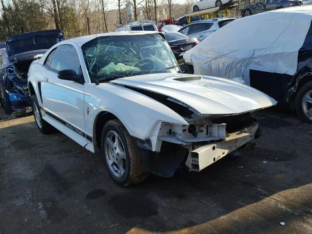 1FAFP40422F211061 - 2002 FORD MUSTANG WHITE photo 1