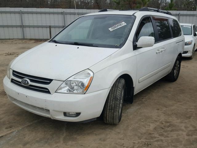 KNDMB233966099582 - 2006 KIA SEDONA EX WHITE photo 2