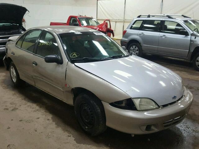 1G1JC524027201327 - 2002 CHEVROLET CAVALIER B BROWN photo 1