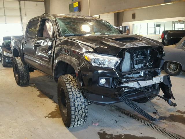 3TMCZ5AN6HM072064 - 2017 TOYOTA TACOMA DOU BLACK photo 1