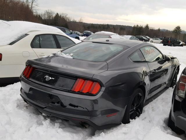 1FA6P8TH2G5320834 - 2016 FORD MUSTANG BLACK photo 4