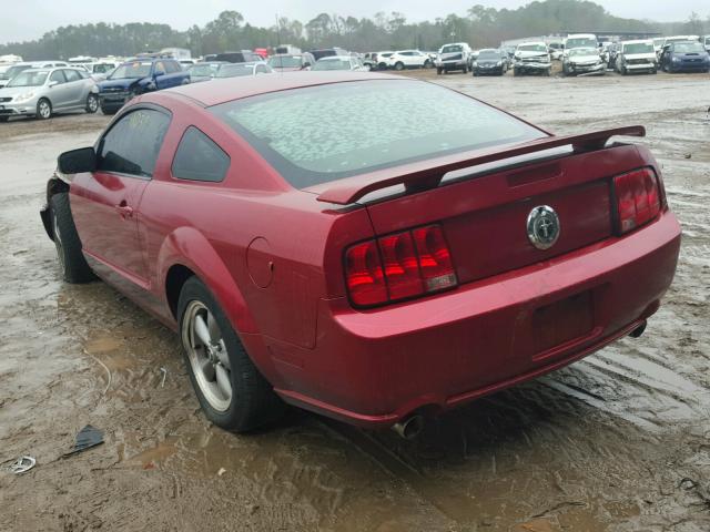 1ZVFT80N065235647 - 2006 FORD MUSTANG RED photo 3