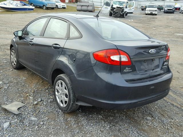 3FADP4AJ2BM179398 - 2011 FORD FIESTA S GRAY photo 3