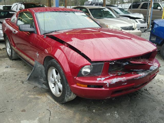 1ZVFT80N375342287 - 2007 FORD MUSTANG RED photo 9