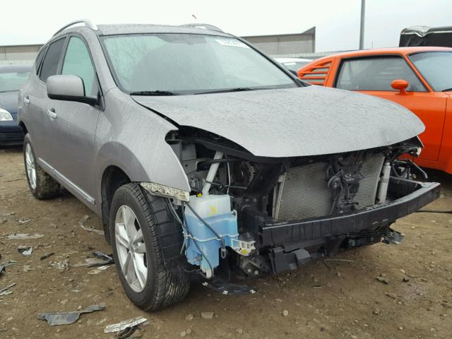 JN8AS5MT5CW607419 - 2012 NISSAN ROGUE S GRAY photo 1