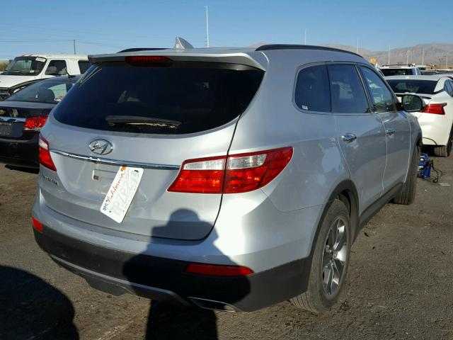 KM8SM4HF8GU160557 - 2016 HYUNDAI SANTA FE S SILVER photo 4