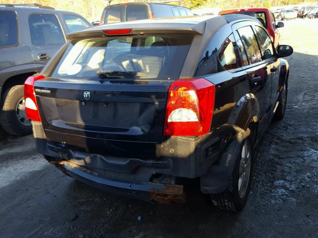 1B3HB28B08D671902 - 2008 DODGE CALIBER BLACK photo 4