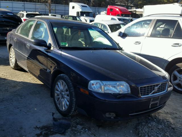 YV1TH592X61426962 - 2006 VOLVO S80 2.5T BLACK photo 1