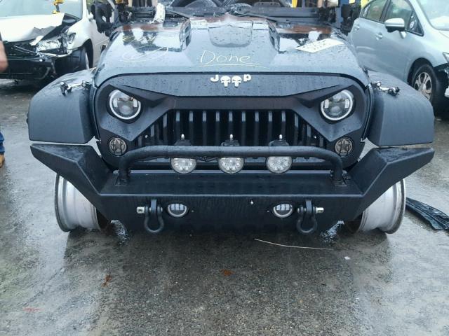 1J4GA69138L581475 - 2008 JEEP WRANGLER U BLACK photo 10