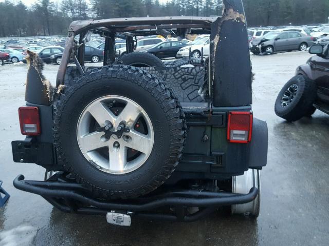 1J4GA69138L581475 - 2008 JEEP WRANGLER U BLACK photo 9