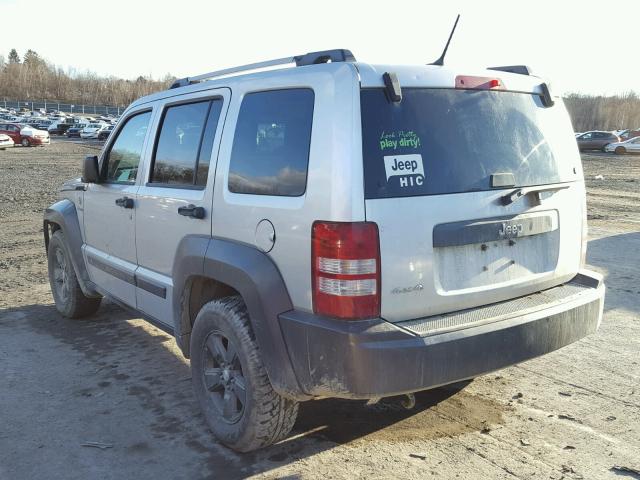 1J4PN3GK8BW588300 - 2011 JEEP LIBERTY RE SILVER photo 3