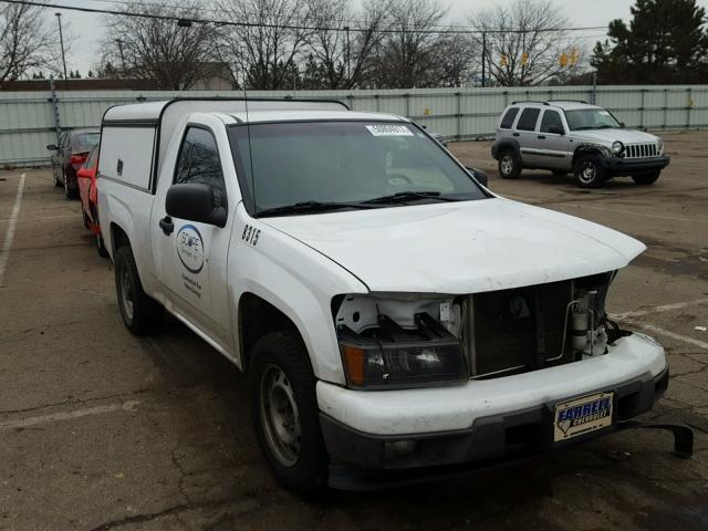 1GCCSBF93B8118315 - 2011 CHEVROLET COLORADO WHITE photo 1