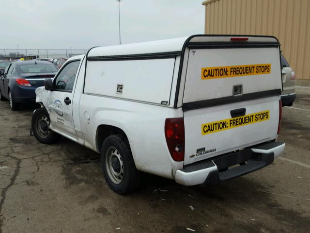 1GCCSBF93B8118315 - 2011 CHEVROLET COLORADO WHITE photo 3