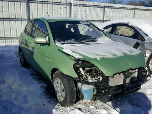 KMHCM3AC9AU184758 - 2010 HYUNDAI ACCENT BLU GREEN photo 1