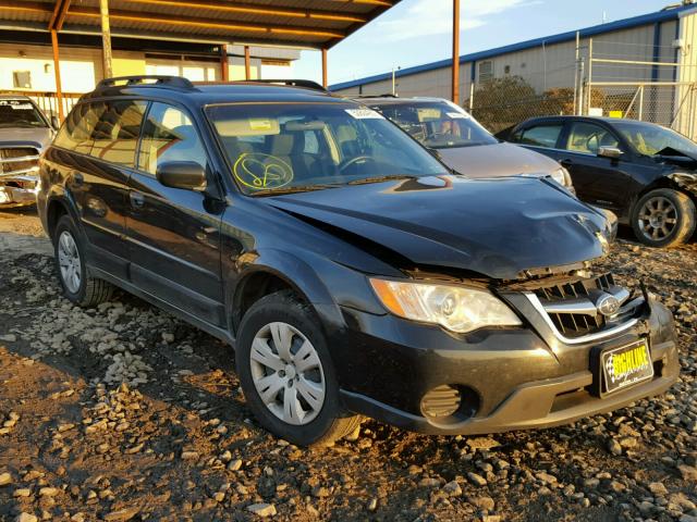 4S4BP60C486353220 - 2008 SUBARU OUTBACK BLUE photo 1