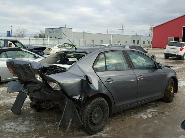 3VWRF31K27M150185 - 2007 VOLKSWAGEN JETTA 2.5L GRAY photo 4