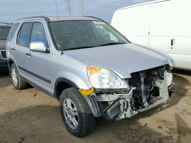 JHLRD78802C037360 - 2002 HONDA CR-V EX SILVER photo 1