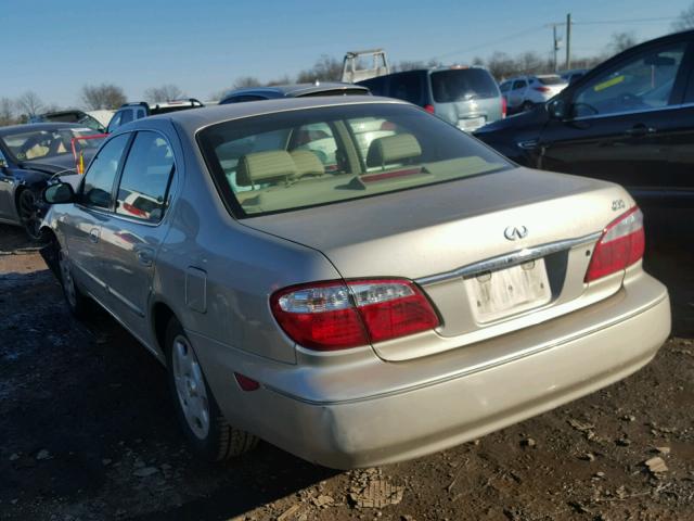 JNKCA31A71T029738 - 2001 INFINITI I30 BEIGE photo 3