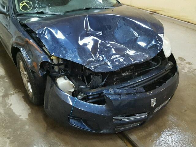 1B3EL46X82N300370 - 2002 DODGE STRATUS SE BLUE photo 9