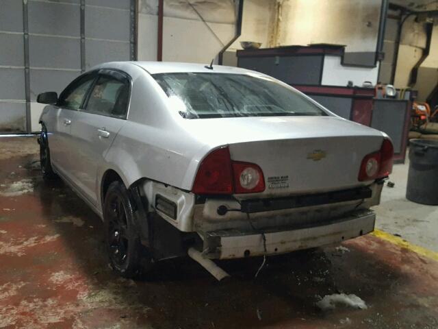 1G1ZB5E16BF175779 - 2011 CHEVROLET MALIBU LS SILVER photo 3